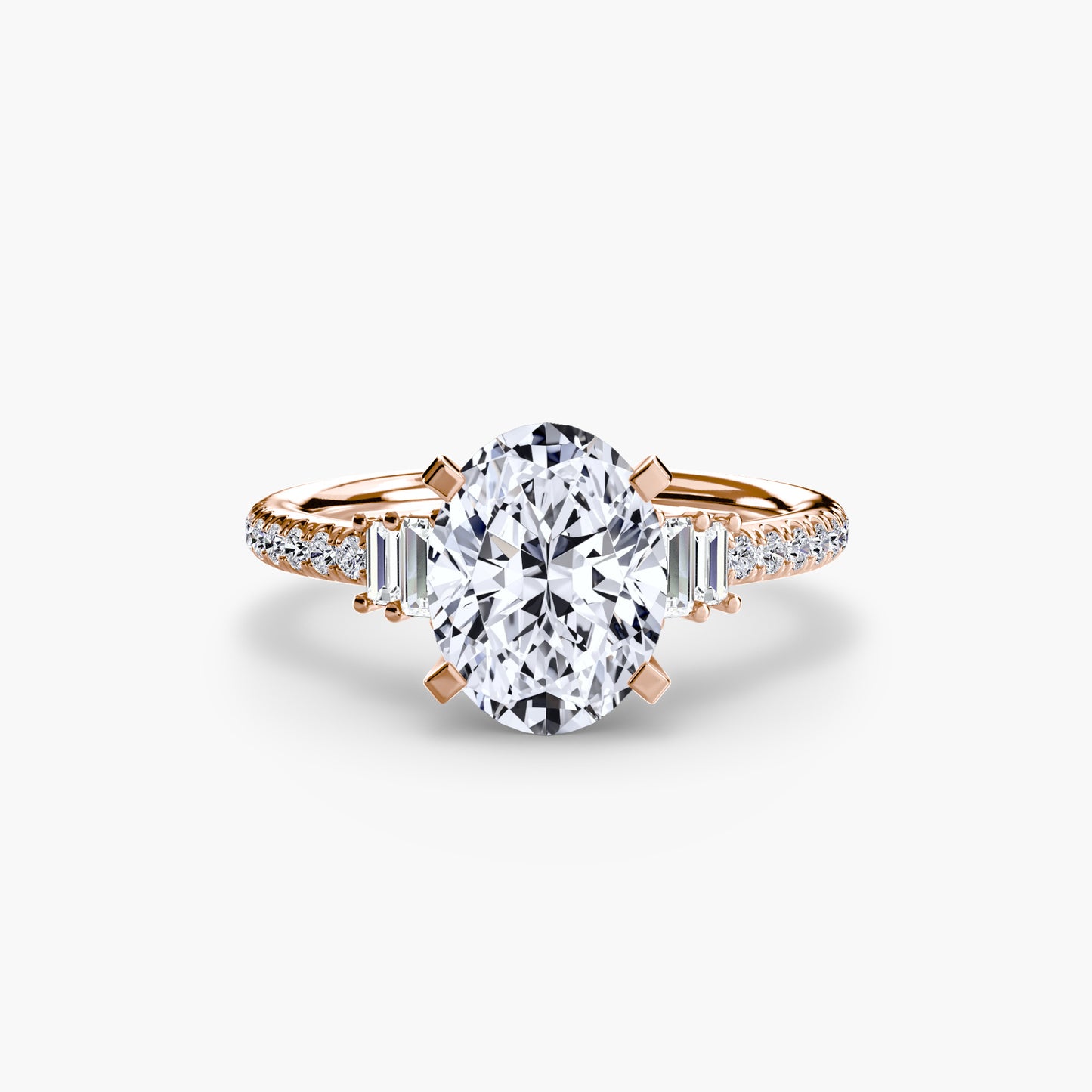 Solitaire with Pavé 4
