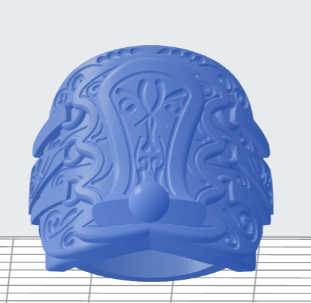 Saddle Ring Wax Print